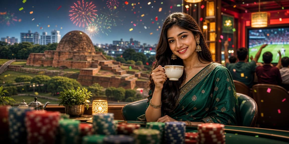 কুমিল্লায় লাল-সবুজ থিমের ক্যাসিনো এন্টারটেইনমেন্ট উপভোগ করছেন একজন ব্যবহারকারী