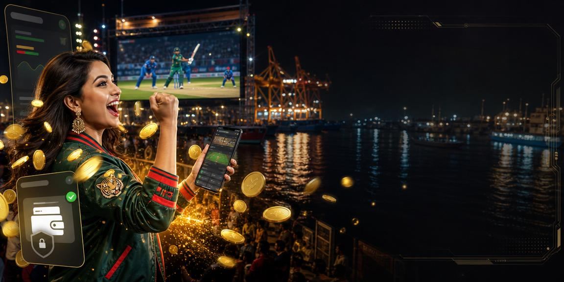 Bangladeshi model in a Narayanganj cricket betting scene